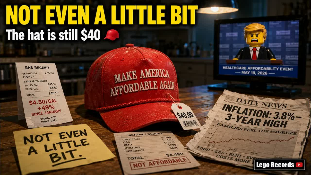 Make America Affordable Again 🧢 | Lego Records (Official MV)
